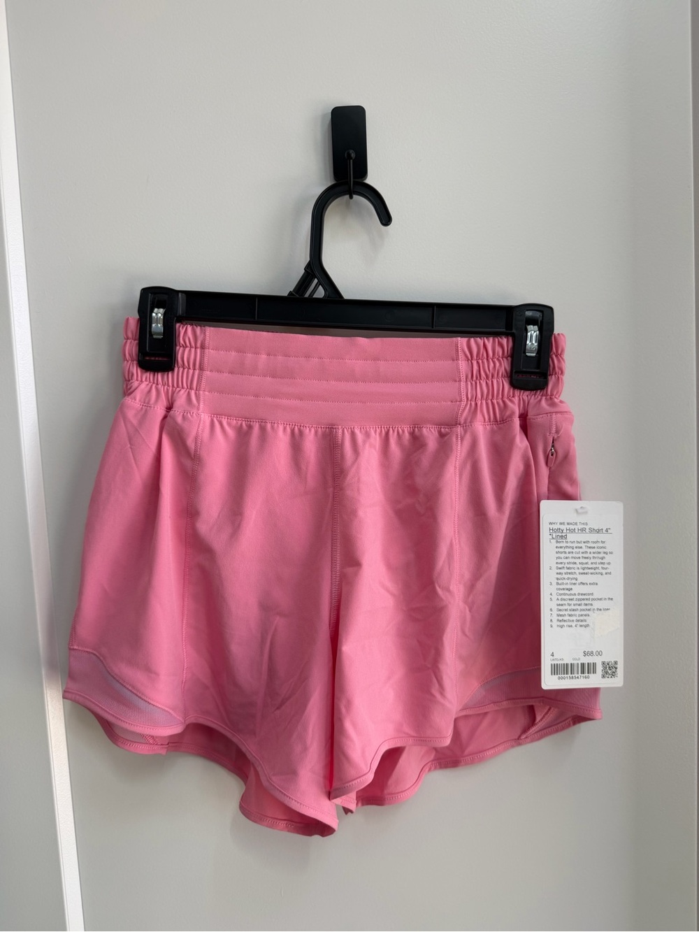NWT Size 4 lululemon Hotty Hot HR 4” Athletic Shorts